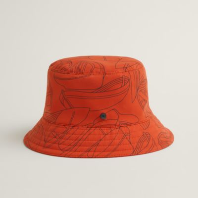 キャスケット 《デイヴィス・タラサ》 - オレンジ | Hermès - エルメス